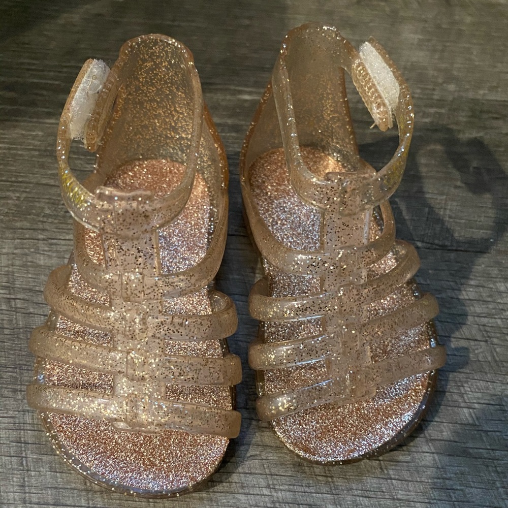 Rose gold Jelly Shoes